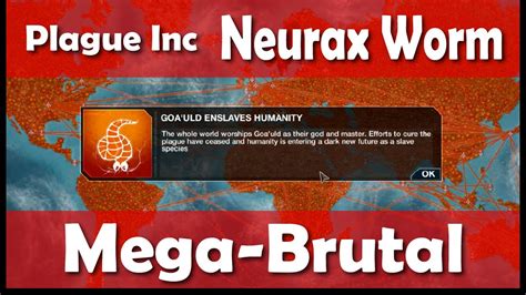 how to beat bio weapon on mega brutal|Plague Inc. Neurax Worm Mega.